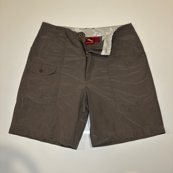 Duke Boyd Cargo Shorts Traditional Surfer Casual Brown Shorts‎ Size 36